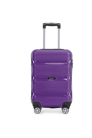 Wexta Wx-pp14 Sarmal Mor Kabin Boy Polipropılen Valiz Mor
