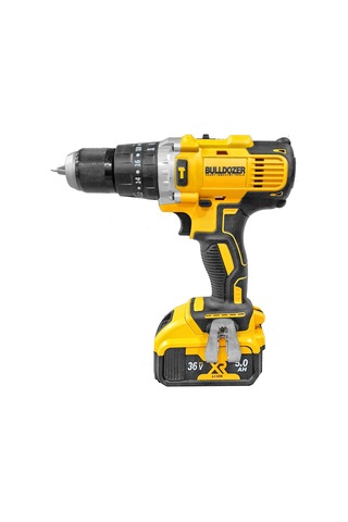 Bulldozer BPT-365X XFuel 36V 5Ah Çift Akülü Darbeli Vidalama Matkap + 24 Parça Set