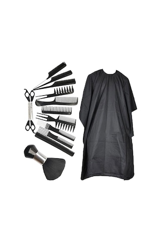 Suntek Salon Kuaförlük Berber Saç Fırçası Tarak 14-adet