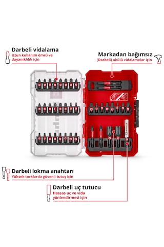Einhell M-CASE 39 Parça Bits Uç Seti - 49109210