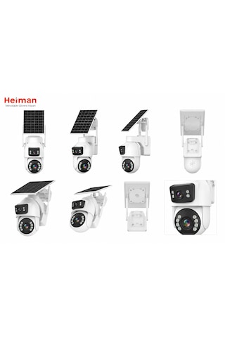 Hm-860x 4mp 30x Zoom 2 Kameralı Solar Aov Ptz 4g Sim Kartlı Kamera