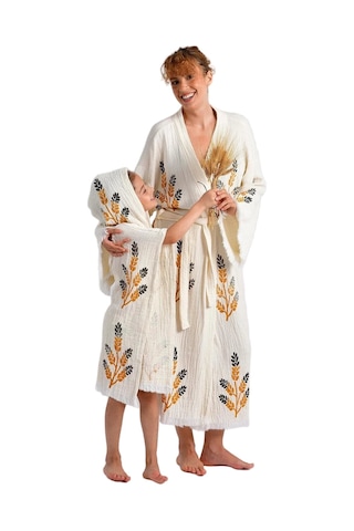 Brandsmiths Golden Wheat Anne Çocuk Kimono Panço Çok Renkli