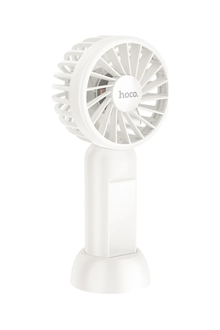 Hoco. Hx60 Nimble El Tipi Ve Masaüstü Soğutucu Fan - Beyaz