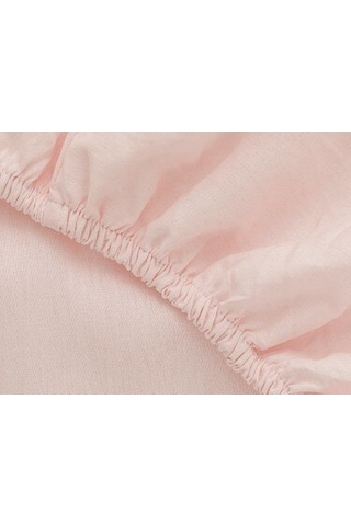 Çift Kişilik 240X260 Lastiksiz Çarşaf Takımı - Toz Pembe