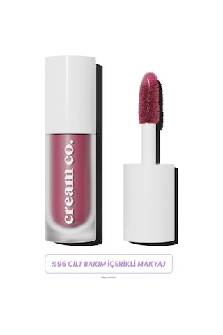 Cream Co. Nemlendirici Besleyici Işıltılı Dudak Yanak Göz Renklendirici Glow Tint Rich Berry