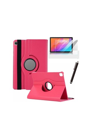 Huawei Matepad T10 / T10s Uyumlu Tablet Kılıfı Ekran Koruyucu Kalem Set Kapaklı Kılıf
