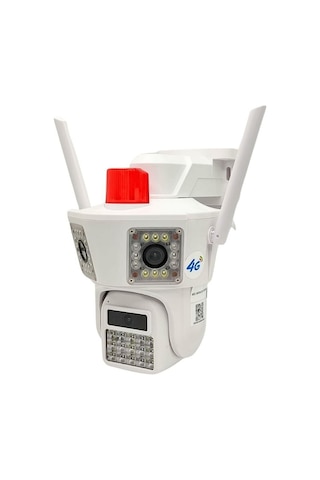 X5 Tech Rx-45aı 3 Kameralı 4g Sim Kartlı 12 Volt 3+3+3mp Üç Lens Ptz Kamera
