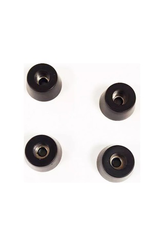 Expertland Vida İçin Yuvarlak Panel Ayağı, 20x16x10,5 Mm 191147639 Siyah