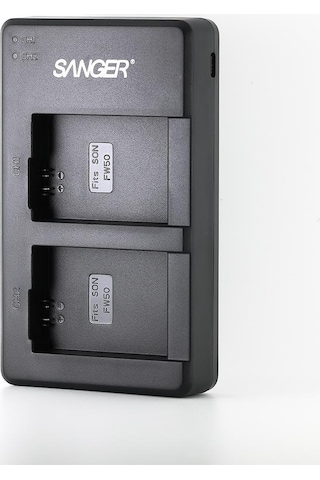 Sanger Np Fw50 Sony İkili Usb Şarj Aleti