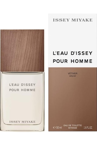 Issey Miyake L'eau D'ıssey Pour Homme Vetiver Edt Intense 50 Ml Erkek Parfüm Aromatik