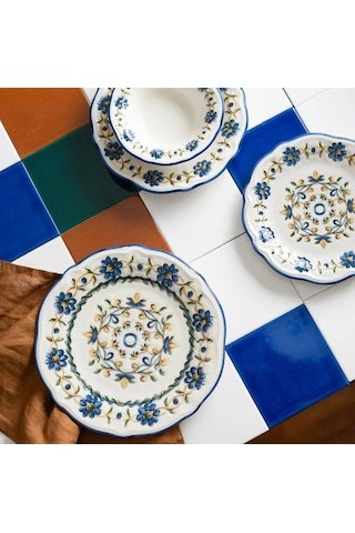 Porser Tuscan Bloom Fulya 24 Parça Yemek Takımı