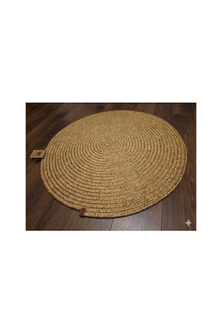 Dekoratif Hasır Kilim Kahverengi