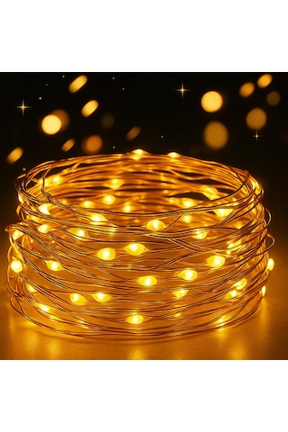 Gen-of Gün Işığı Sarı Peri Led Işık 3 Metre Yf-0012 Gün Işığı - Sarı