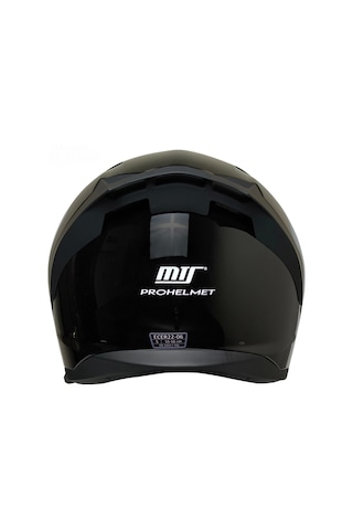 Mts M-801-Snake Güneş Vizörlü Kask Parlak Siyah