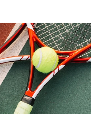 Lunaev 3pcs Tenis Kort Topu Poşetli Kartela Ambalaj