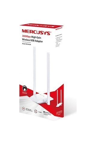 Mercusys MW300UH 300 Mbps High Gain Wireless USB Adaptör