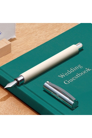 Faber Castell Ambition Cinematic Dolma Kalem Beyaz Beyaz