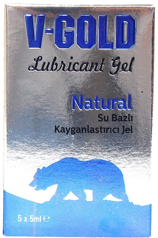 V-Gold Lubricant Gel 5 ML x 5 Adet