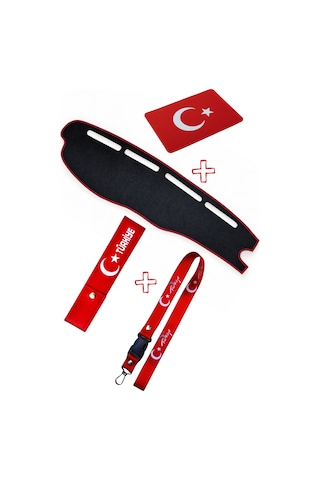 Toyota Corolla Efsane Kasa (1992-1998) Uyumlu Torpido Kaplama Koruma Halısı Araç İçi Oto Aksesuar