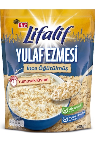 Eti Lifalif Yulaf Ezmesi İnce Öğütülmüş 6 x 350 G