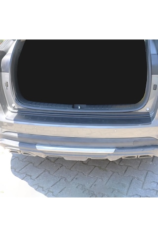Hyundai Tucson Arka Tampon Eşiği Mat Siyah 2018-2020 Arası Uyumlu