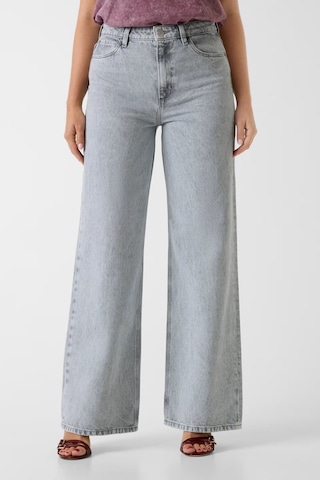 Guess Regen Relaxed Fit Geniş Paça Kadın Jean Pantolon W6ga1ad0711 Gri