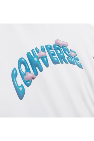 Converse Classic Erkek Baskılı Beyaz T-shirt10027344