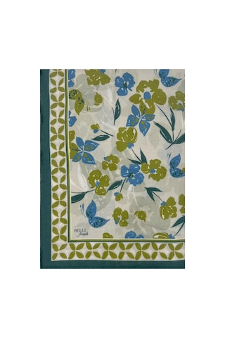 Belli Fresh Viona Şal - 3203-22 Yeşil Mavi