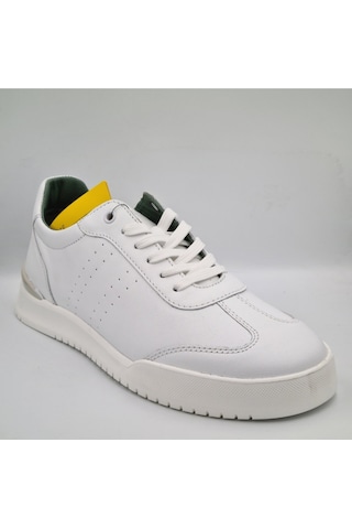 Greyder 19221 6y Beyaz Hakiki Deri Erkek Günlük Casual Urban Deri Sneaker