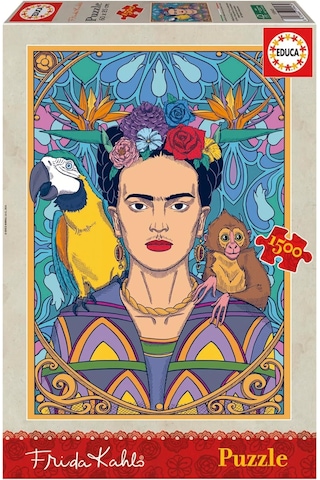 Educa 1500 Parçalı Frida Kahlo Puzzle - 19943