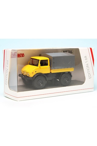 1:64 Ölçek Mercedes Benz Unimog U406 Diecast Metal Minyatür Model Araba 5cm
