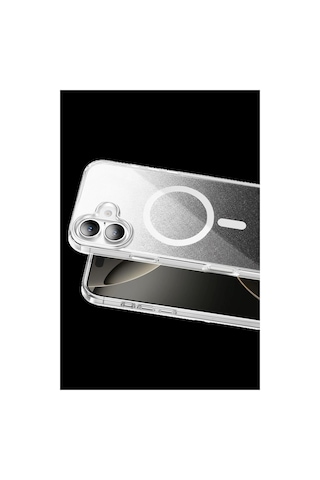 Onegif Apple İphone 17 Sora Simli Magsafe Kapak - Siyah