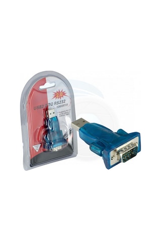 Usb To Rs232 Erkek Çevirici Adaptör Db9 9 Pin Seri Çevirici