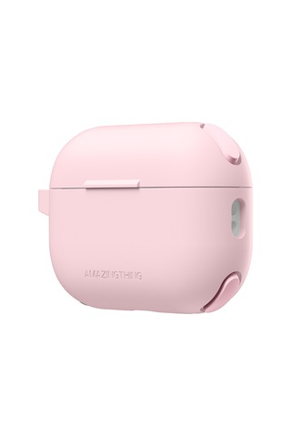 Airpods Pro 2 Uyumlu Amazingthing Airbag Köşe Tasarımlı Omni Serisi Silikon Kapak Pembe