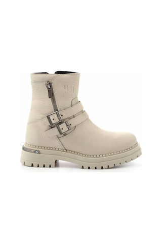 Harley Davidson Beige Hakiki Deri Kadın Bot & Bootie Hd0777055603 Beige