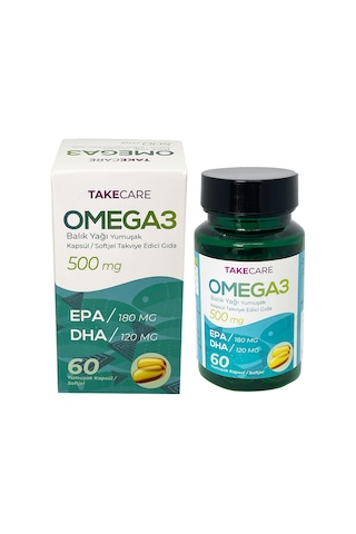Takecare Omega 3 60 Kapsül