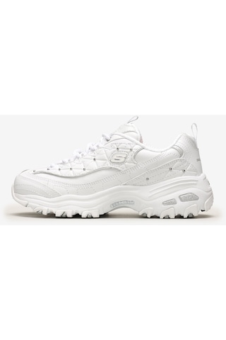 Skechers D'Lites  -  Glamour Feels Kadın Beyaz Sneakers 13087 Wsl Beyaz