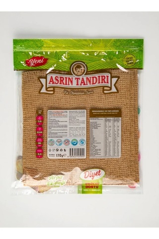 Asrın Tandırı Arpa Ekmeği 4 x 350 G