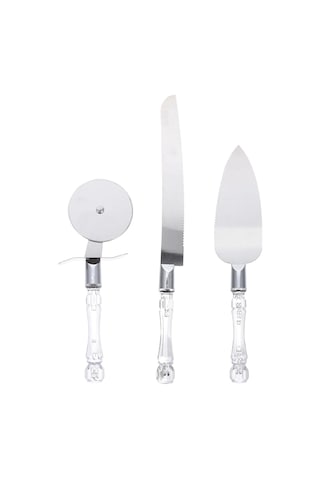 3 Parça Servis Seti Çok Renkli