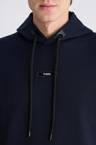 Twn Slim Fit Lacivert Düz Örgü Pamuklu Sweatshirt 5ece247020042 Çok Renkli