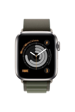Buff Watch Fabric Band 38/40/41mm Uyumlu