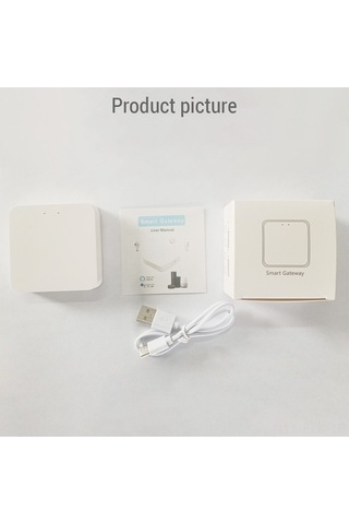 Ebitda Tuya Zigbee 3.0 Akıllı Geçidi - 128 Bağlantı, Google Home, Beyaz Renk