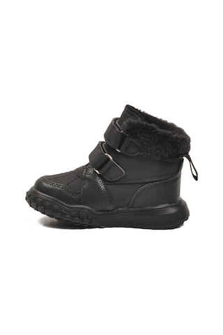 Cool Siyah Cırtlı Kaymaz Taban Unisex Çocuk Bot Shade B Siyah