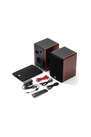 Presonus Eris Accent Bt - Yeni Nesil, Bookshelf Monitor - 4" Aktif, Ahşap Panelli Çift
