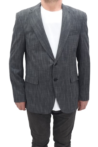 Twenhil Dmctekstil Erkek Ckt-202 Desenli Klasik Kesim Normal Kalıp Çift Düğme Blazer Ceket Füme