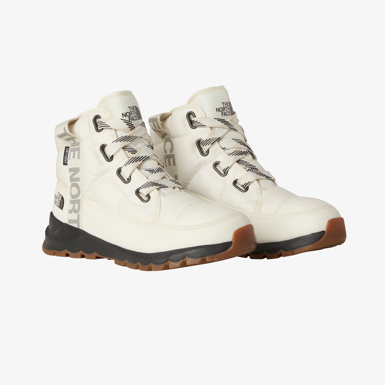 The North Face Thermoball Lace Up Luxe Su Geçirmez Kadın Beyaz Bot Nf0a817wq4c1 Beyaz