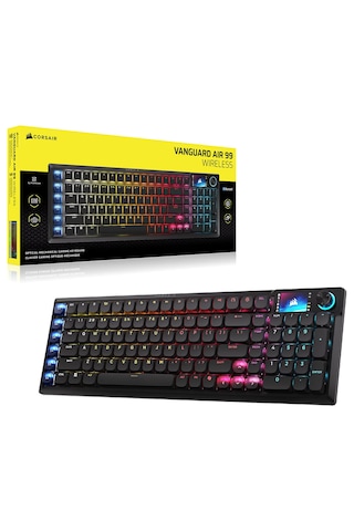 Corsair Vanguard Aır 99 Wıreless Opx Low Profile Switch 8k Hz Rgb Kablosuz İngilizce Mekanik Gaming Klavye Ch-91ha01b-uk