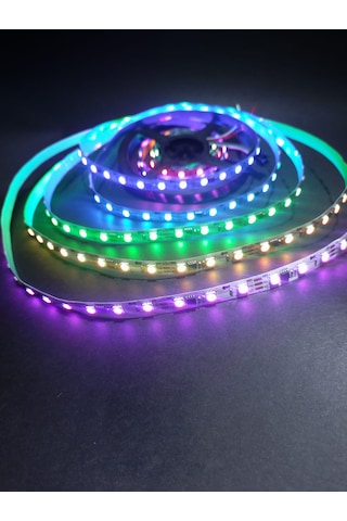 Ws2812b Şerit Led, Ayrı Ayrı Adreslenebilir Argb Şerit Led 12v