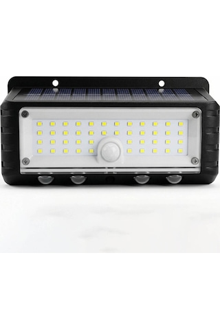 Solar Duvar Led Lambası Pt-2963 Siyah