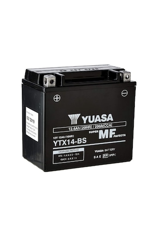 Yuasa Ytx14-bs Motosiklet Aküsü